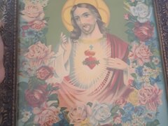 Vand 2 icoane cu Sf Gheorghe si Inima Sfanta