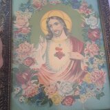 Vand 2 icoane cu Sf Gheorghe si Inima Sfanta